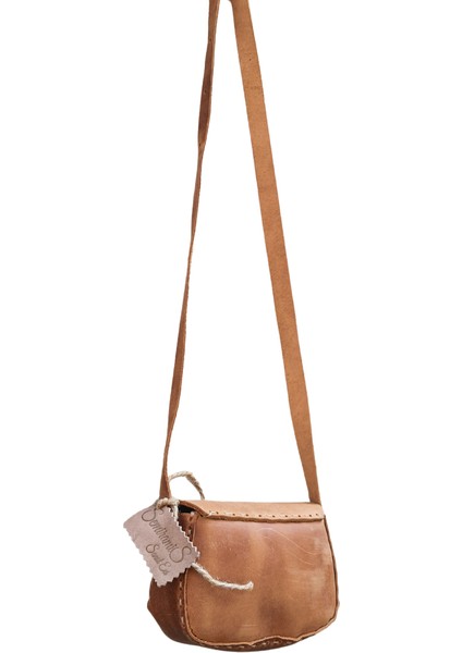 Isıs Model El Yapımı Vintage El Dikişi Crazy Deri Omuz Çantası fırsatları