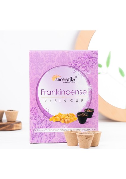 Frankincense Resine Cup Bahçe Tütsüsü