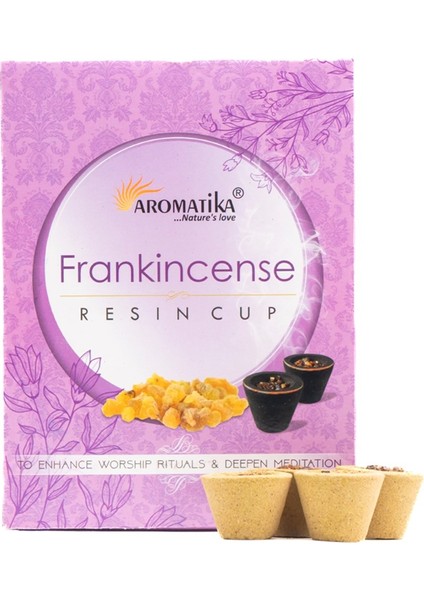 Frankincense Resine Cup Bahçe Tütsüsü