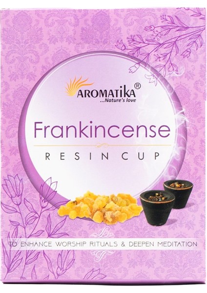 Frankincense Resine Cup Bahçe Tütsüsü