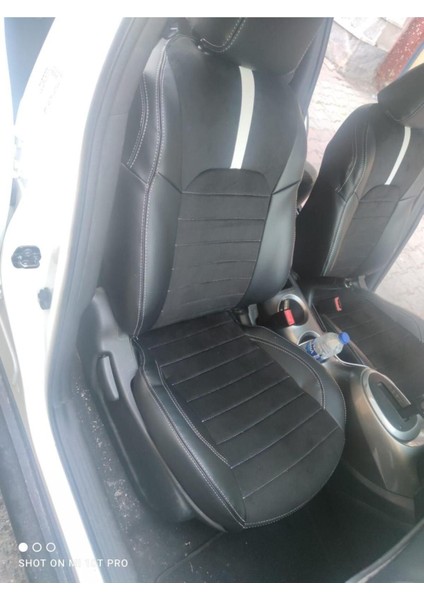 Nissan Juke 2010 2018 Arası Uyumlu Arka Sırt 2 1 Siyah Taytüyü Siyah Deri Karışımı