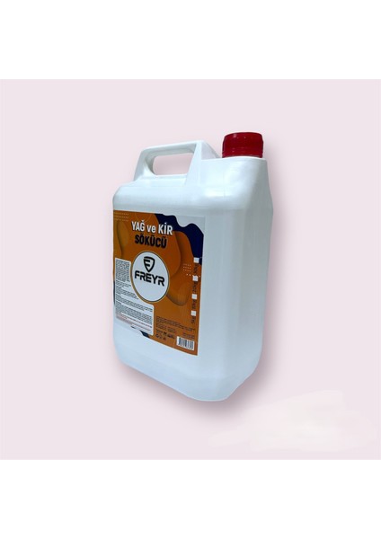Konsantre Yağvekir Sökücü 5lt (Mutfak,metal Alanlar Yağlı Zeminler Makine Aksamları)