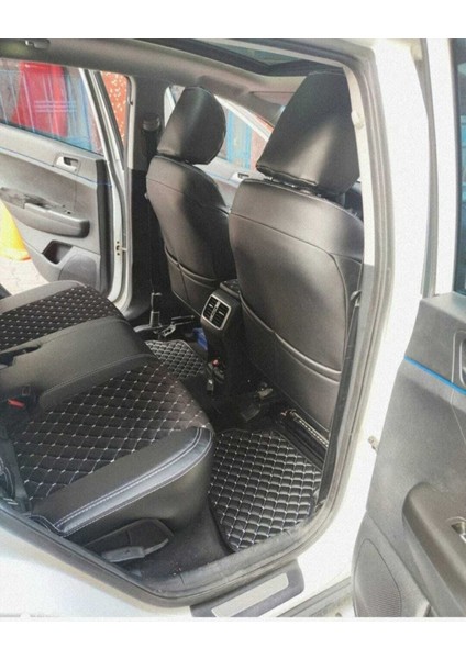 Kia Sportage 2016 2021 Arası Arka Sırt 2+1 Arka Sırt Kolcaklı Model Iyah Zemin Uyumlu
