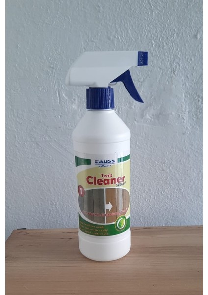 Teak Cleaner / Spray (Sprey Tik Temizleyici) 500 ml Aktif Köpük ile Güçlendirilmiş Formül