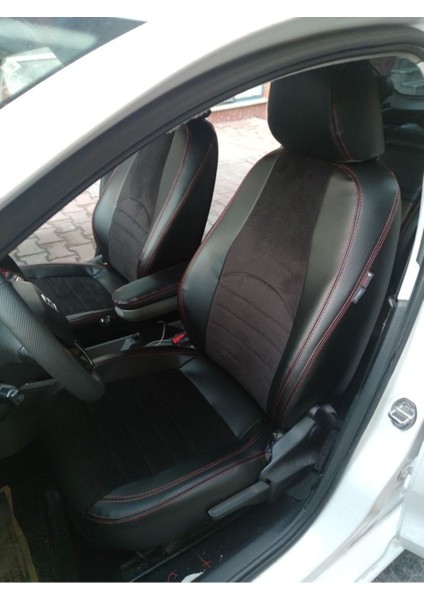 Seat Toledo 2014 2017 Arası Arka Sırt 2+1 Arka Sırt Kolcaklı Model Siyah Taytüyü Siyah Deri Karş.