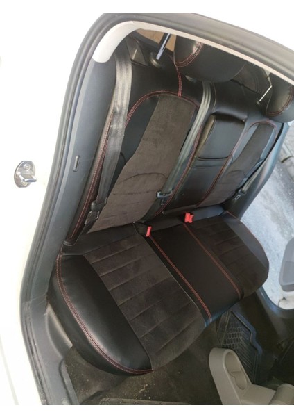 Seat Toledo 2014 2017 Arası Arka Sırt 2+1 Arka Sırt Kolcaklı Model Siyah Taytüyü Siyah Deri Karş. fırsatları