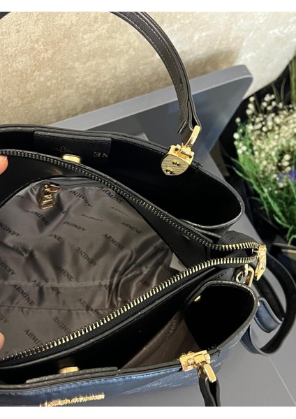 Hayır ARM.206.KS Armine Özel Renk Konbin El ve Kol Çantası Olarak Tasarlanmış Deri Kol Çantası Günd indirimleri