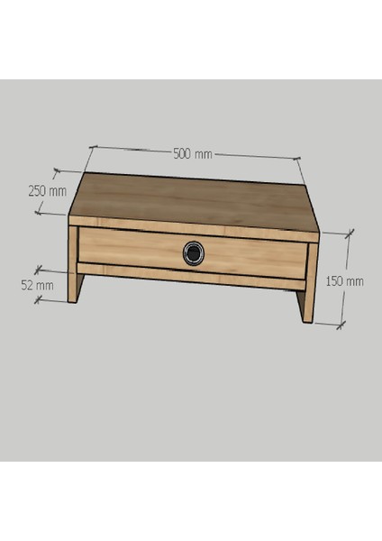 Alya Safir Monitör Yükseltlci Laptop Standı