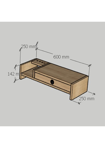 Mira Safir Monitör Yükseltici Laptop Standı