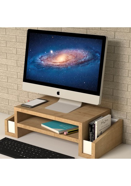 Atlas Safir Monitör Yükseltici Laptop Standı