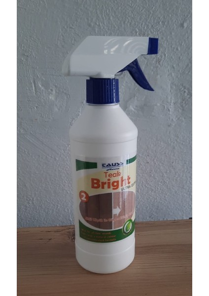 Teak Brıght / Spray (Sprey Tik Parlatıcı) 500 ml Aktif Köpük ile Güçlendirilmiş Formül