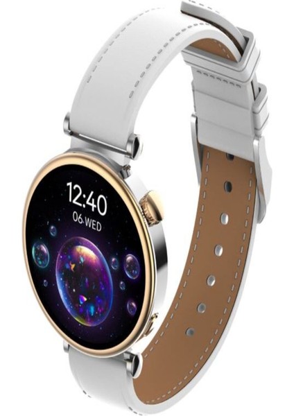 Beyaz Watch Gt4 Mini Akıllı Saat Ekru Rose Gold Yok 42 mm 200- 300 Mah fiyatları