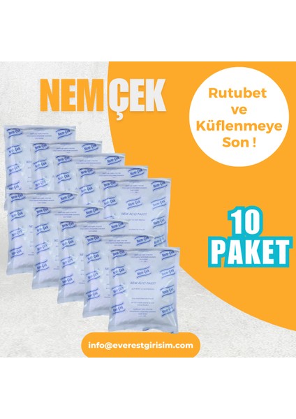 Nemçek Nem Alıcı  Rutubet ve Küf Önleyici (10 paket)