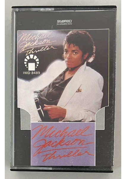 Michael Jackson Thriller Kaset (Orjnal Dönem Suudi Arabistan Baskı Nadir Kaset)