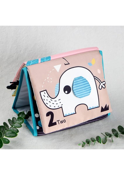 Tummy Time Hışırtılı Yumuşak Bez Aktivite Kitabı - Koala