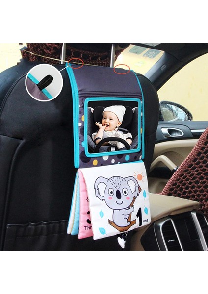 Tummy Time Hışırtılı Yumuşak Bez Aktivite Kitabı - Koala indirimleri