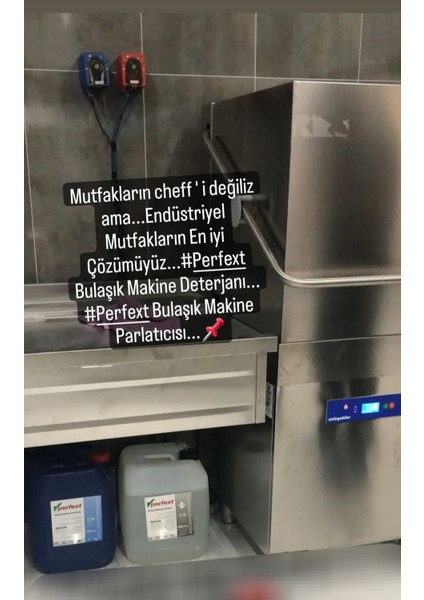 Endüstriyel Bulaşık Makine Deterjanı 30L (Kg)