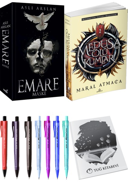 Medusanın Ölü Kumları 2 Maral Atmaca ve Emare Maske Aslı Arslan 2li Set
