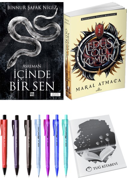 Medusanın Ölü Kumları 2 Maral Atmaca ve Dokuz Yayınları Içinde Bir Sen 2 Asreman Binnur Şafak Nigiz