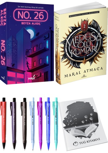 Medusanın Ölü Kumları 2 Maral Atmaca ve No. 26 Beyza Alkoç 2li Set