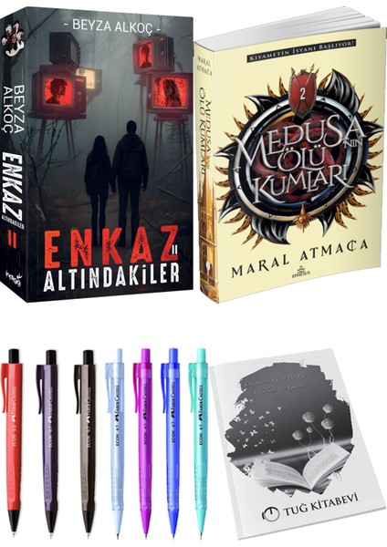 Medusanın Ölü Kumları 2 Maral Atmaca ve Enkaz Altındakiler 2 Beyza Alkoç 2li Set