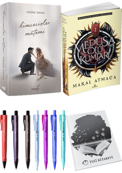Medusanın Ölü Kumları 2 Maral Atmaca ve Kimsesizler Matemi 1 Emine Tavuz 2li Set
