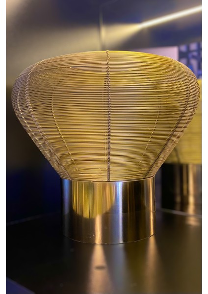 Gold Telli Şamdan/mumluk