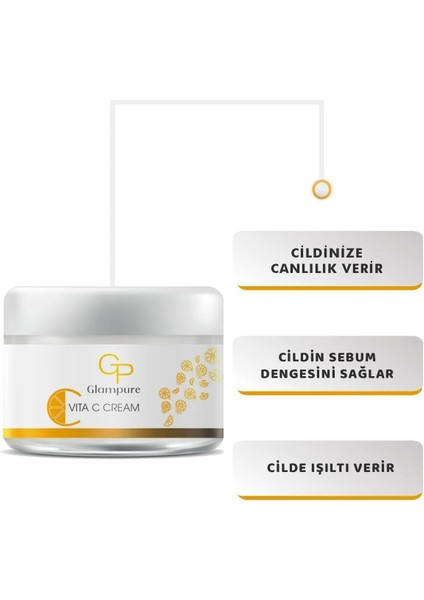 Vita C Cream - C Vitamini Canlandırıcı Gündüz Kremi