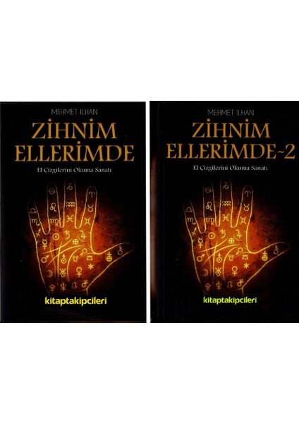 Zihnim Ellerimde El Çizgilerini Okuma Sanatı 2 Kitap - Mehmet İlhan