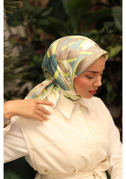 Twill Ipek Eşarp - 11439-05 Mentol
