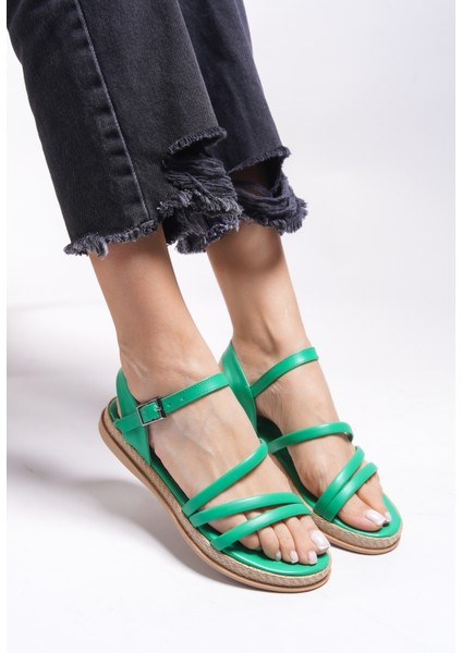 Lrenhil Kadın Sandalet 0012101