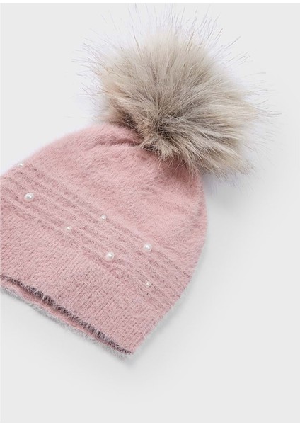 Kız Çocuk Atkı-Şapka - Mayoral - Nar Çiçeği - 10 Yaş modelleri