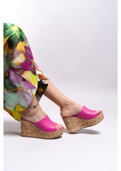 Ulnaserine Kadın Topuklu Terlik 0012699 indirimleri