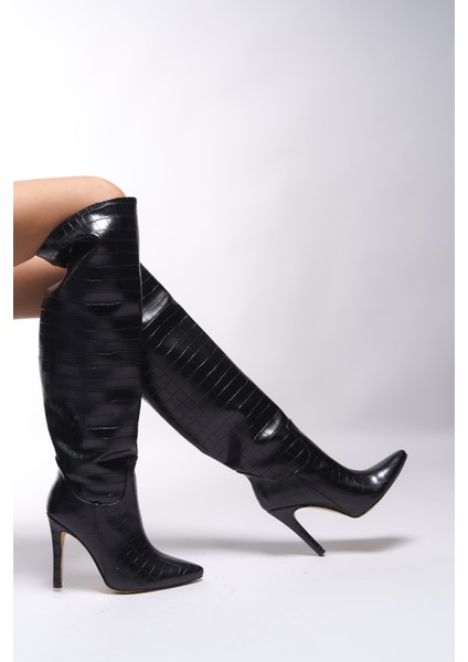 Gishophe Kadın Sivri Topuklu Çizme 00127000 fiyatları