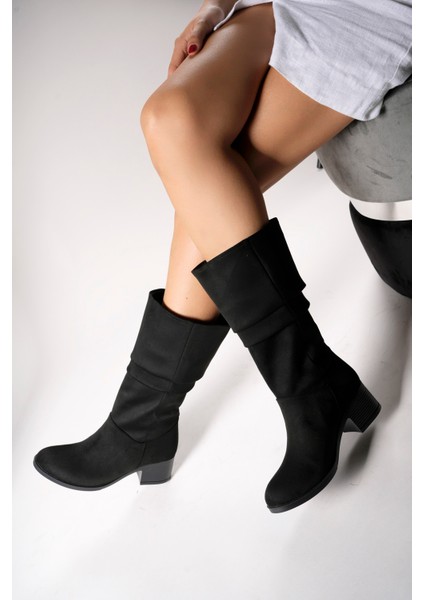 Ziecno Kadın Vegan Deri Düz Topuklu Çizme – Günlük Rahat ve Şık Tasarım, Uzun Süreli Konfor fırsatları