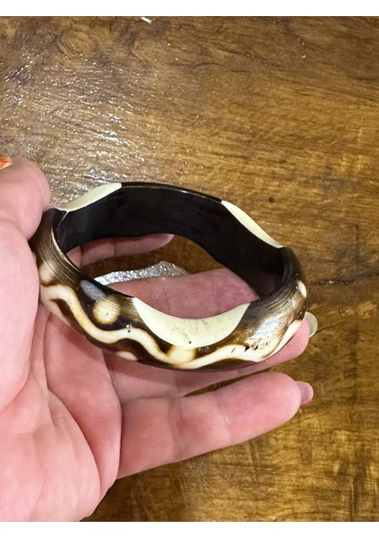 Etnik Otantik Oyma Kadın Bilezik Seti Çap 7 cm modelleri