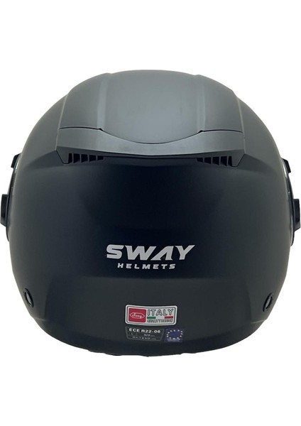 766 Solid Matt Black Kask