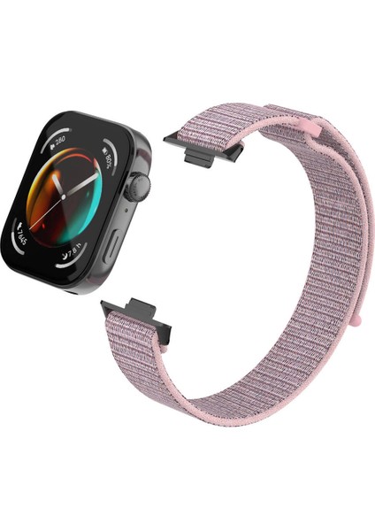 Huawei Watch Fit 3 Krd-03 Hasır Kordon-Deep Olive