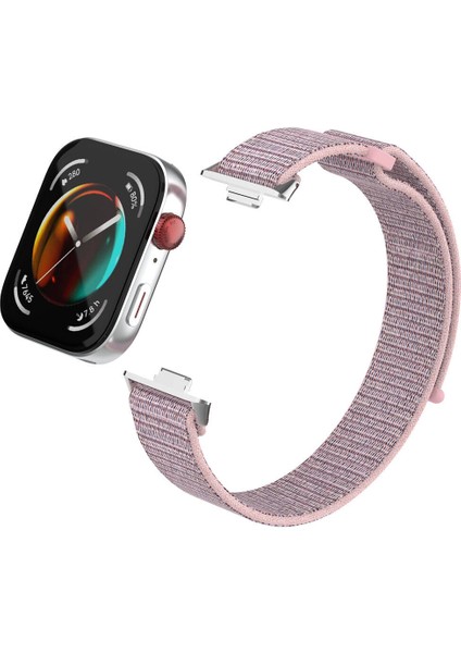Huawei Watch Fit 3 Krd-03 Hasır Kordon-Deep Olive