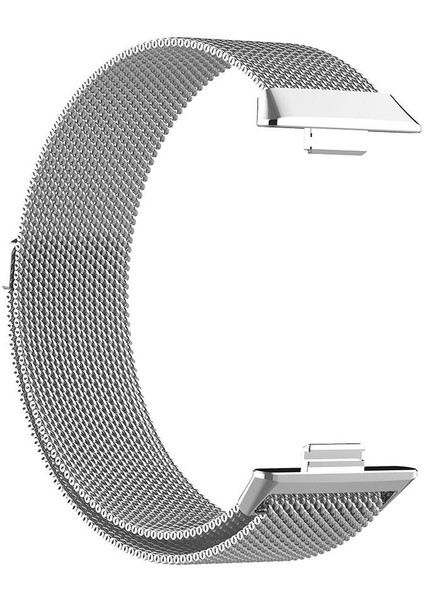 Huawei Watch Fit 3 Krd-01 Metal Kordon-Gümüş