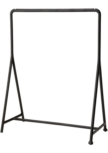 Turbo Siyah 117x148 Cm Ayaklı Askılık Tekerlekli
