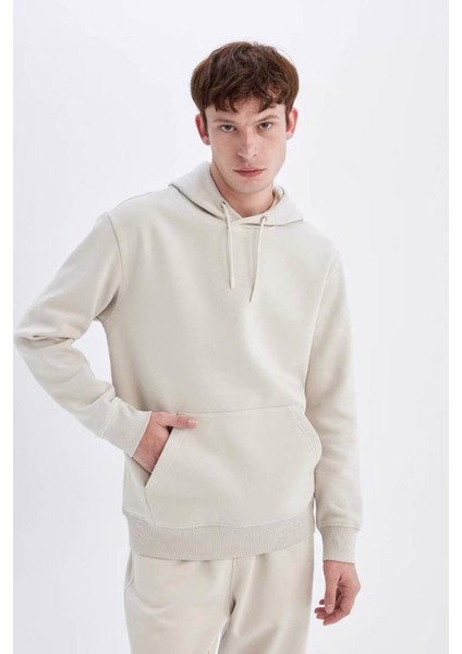 Erkek Sweatshirt Taş X8283AZ/BG766