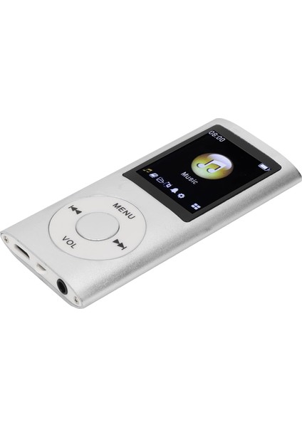 Mp3 Çalar Şık Çok Fonksiyonlu Kayıpsız Müzik Çalar, Kulaklıklı, 1,8 Inç Ince LCD Ekranlı Taşınabilir Mp3 Müzik Çalar, Destek Hafıza Kartı