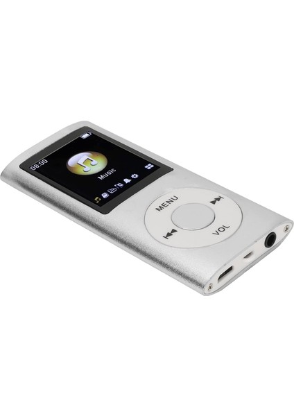 Mp3 Çalar Şık Çok Fonksiyonlu Kayıpsız Müzik Çalar, Kulaklıklı, 1,8 Inç Ince LCD Ekranlı Taşınabilir Mp3 Müzik Çalar, Destek Hafıza Kartı