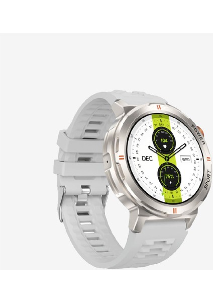 Siyah S93 Premium Süper Amoled Lt Watch Akıllı Saat 300-400 Mah 2 Yıl Gümüş Siyah 44 mm Resmi Distr