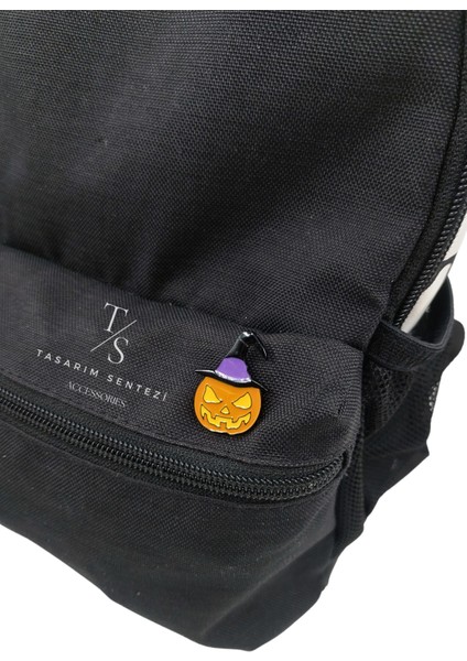 Rozet Metal Broş Halloween Cadılar Bayramı Bal Kabağı Mor Yaka Çanta Kıyafet Şapka Yılbaşı Aksesuar Noel Christmas modelleri