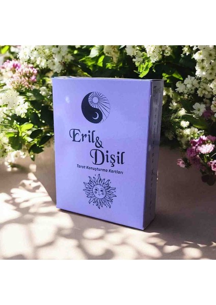 Eril Dişil Tarot Konuşturma Kartları - Lila