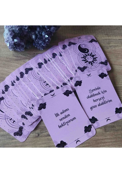 Eril Dişil Tarot Konuşturma Kartları - Şeker Pembe