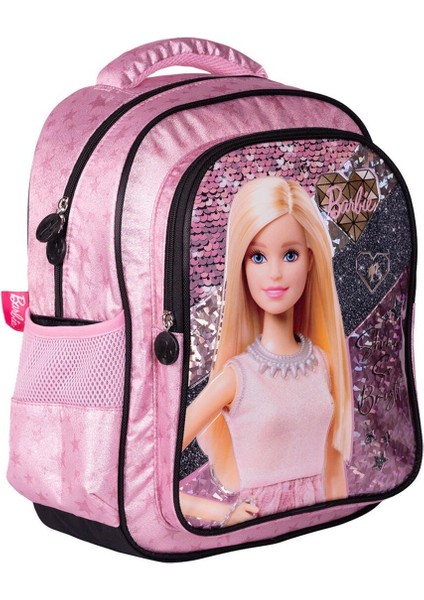 Gri Okul Çantası 2672 Desenli Back To School