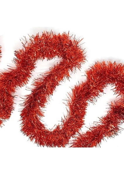 Kalın Simli Parti Süsü 2 Metre Kırmızı modelleri